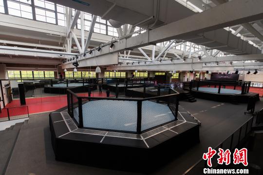 世界上规模最大的综合格斗训练和发展中心——UFC精英训练中心上海6月20日正式揭幕 官方供图