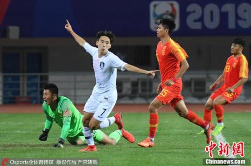 U18国家男子足球队在熊猫杯以三连败的惨淡战绩草草收场。图片来源：Osports全体育图片社